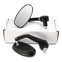 GENERICO - Espejos Para Motos Cafe Racer 22mm Universal