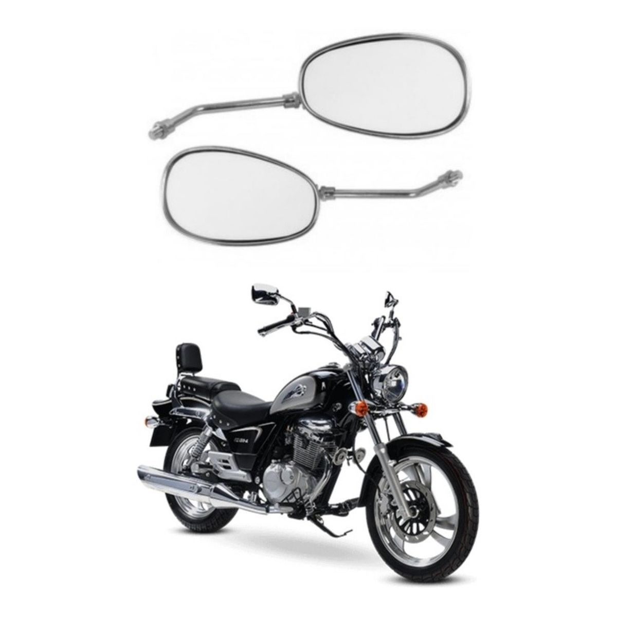 GENERICO - Espejos Para Moto Suzuki Gz 150