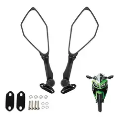 GENERICO - Espejos Para Moto Kawasaki Ninja 300 Abatibles