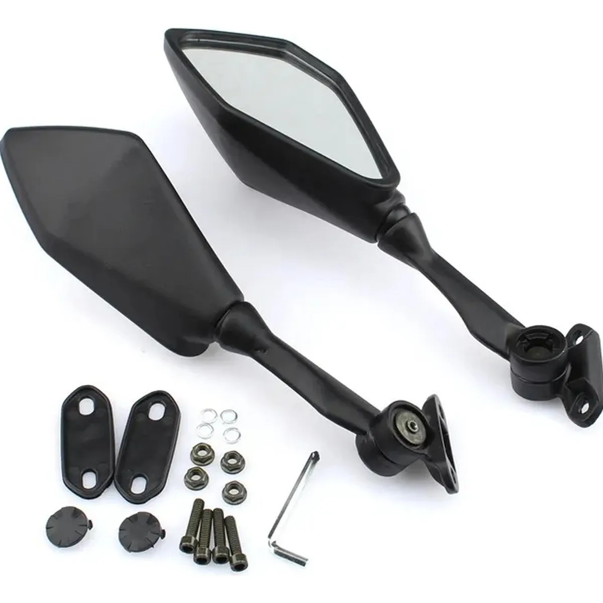 GENERICO - Espejos Para Moto Kawasaki Ninja 300 Abatibles