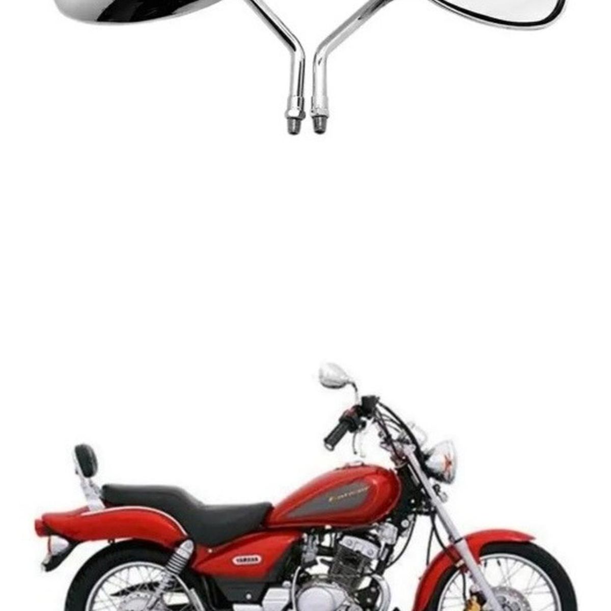 GENERICO - Espejos Para Moto Yamaha Enticer 125 Alternativos