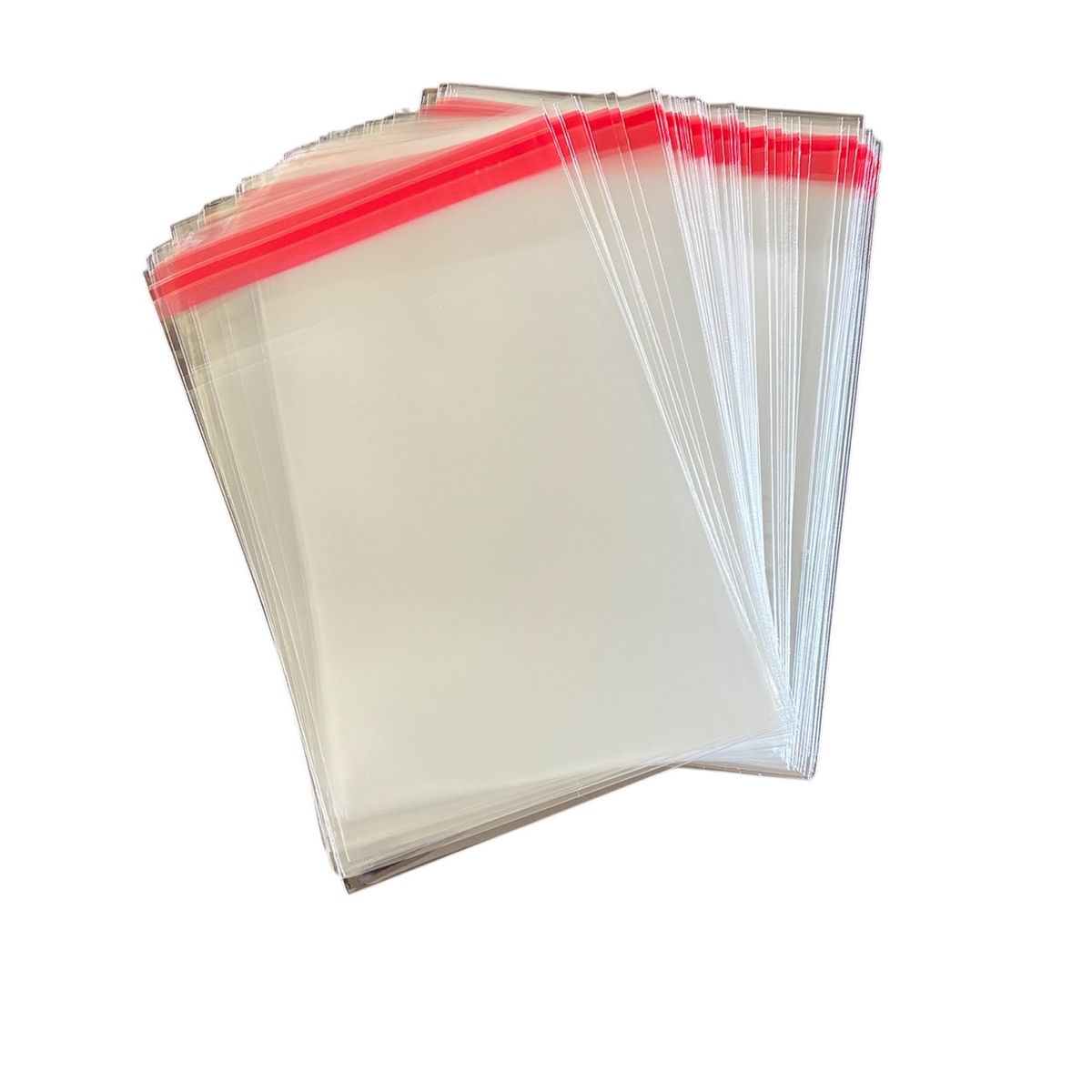 GENERICO - Bolsas Celofan 10cm x 15cm con Adhesivo 100 Unidades
