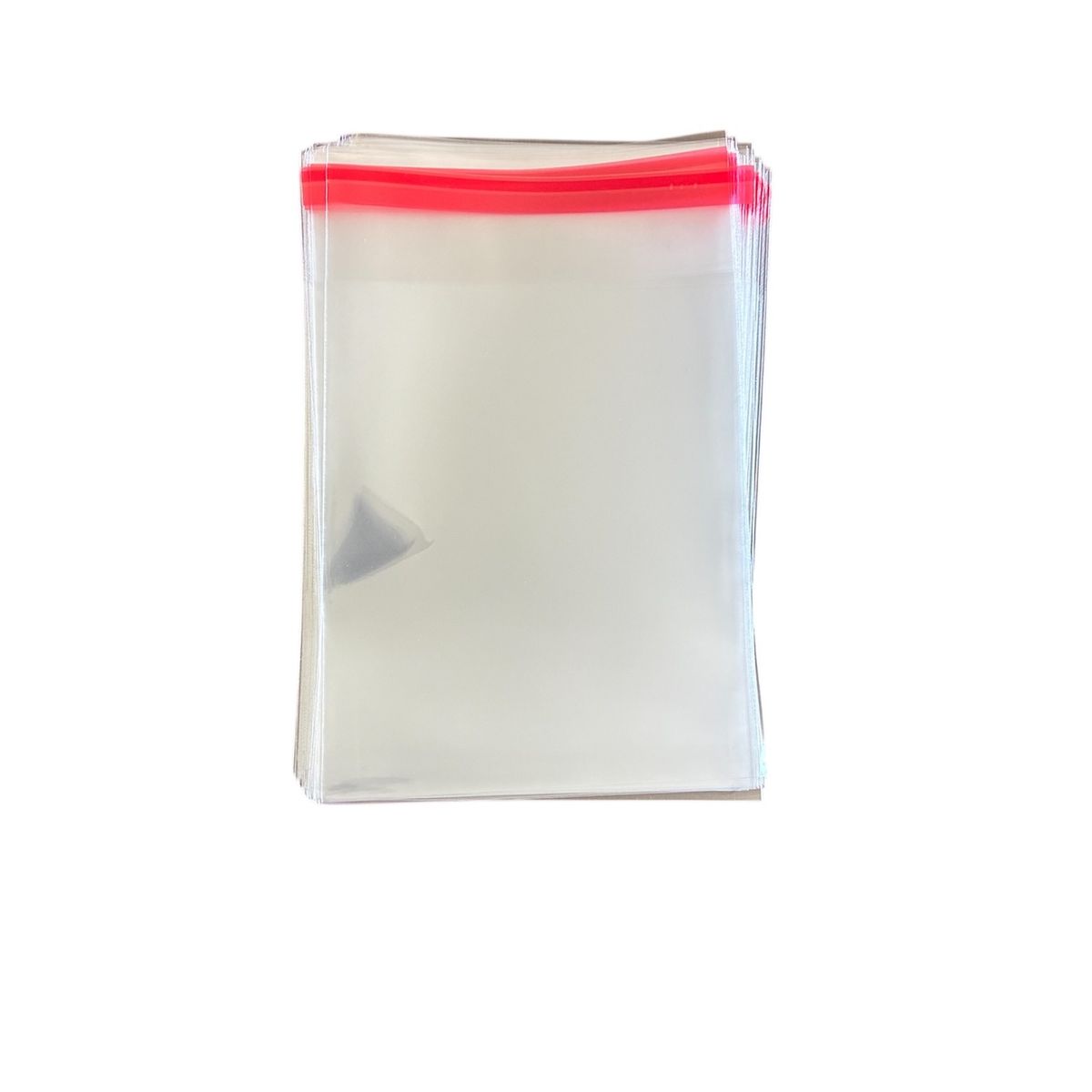 GENERICO - Bolsas Celofan 10cm x 15cm con Adhesivo 100 Unidades