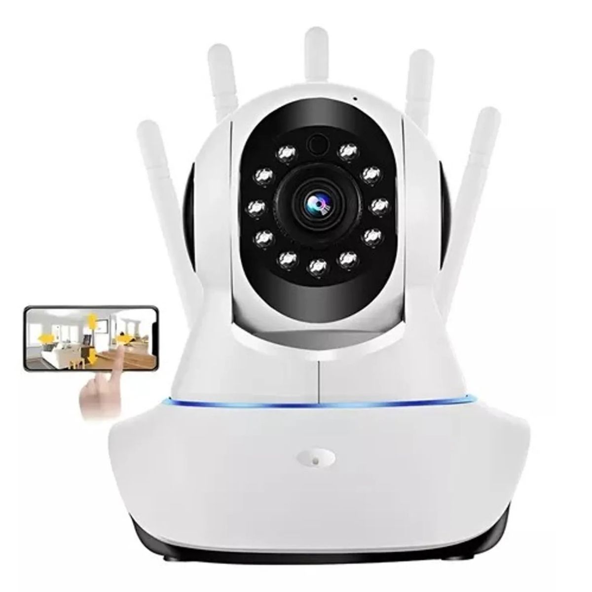 MOVI - Cámara de Seguridad WIFI Visión Nocturna HD 360°