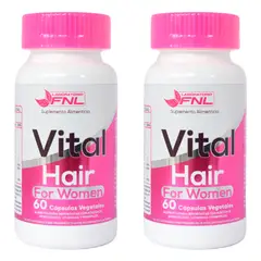 FNL - Vital Hair For Women Pack 120 Caps Cuidado Capilar