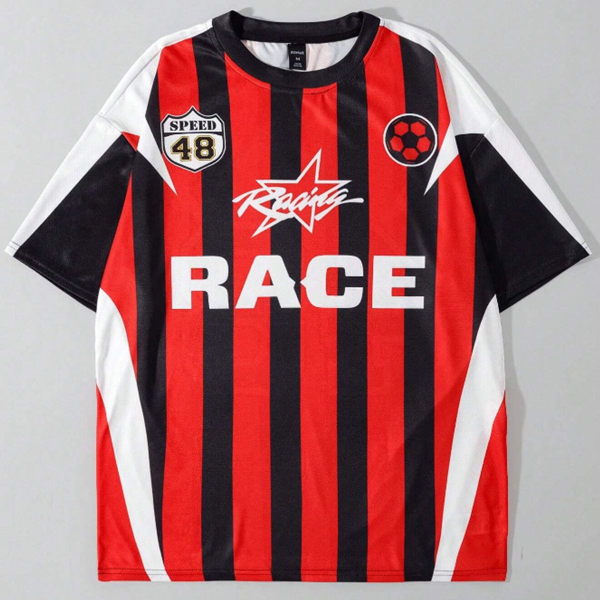 KIRAMA CLOTHING STORE - Camiseta deportiva “RACE” estilo fútbol
