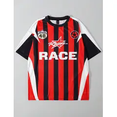 KIRAMA CLOTHING STORE - Camiseta deportiva “RACE” estilo fútbol