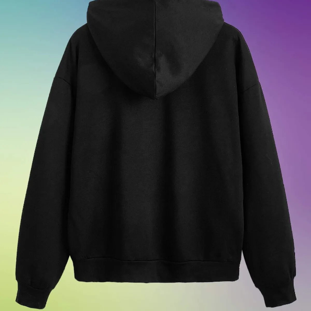 KIRAMA CLOTHING STORE - Hoodie negro “True Kula” con diseño Rick and Morty