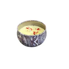 GENERICO - Vela Aromatica Diseño Mandala Aroma Sandalo