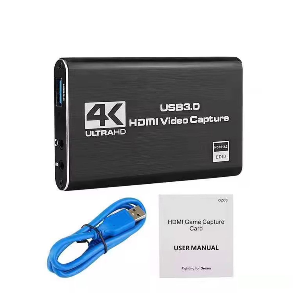 U BUY - Capturadora De Video Usb 3.0 4k Uhd Con Audio Y Micrófono