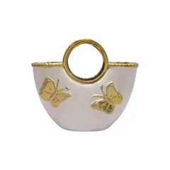 GENERICO - BOLSO FLORERO AURORA BLANCA