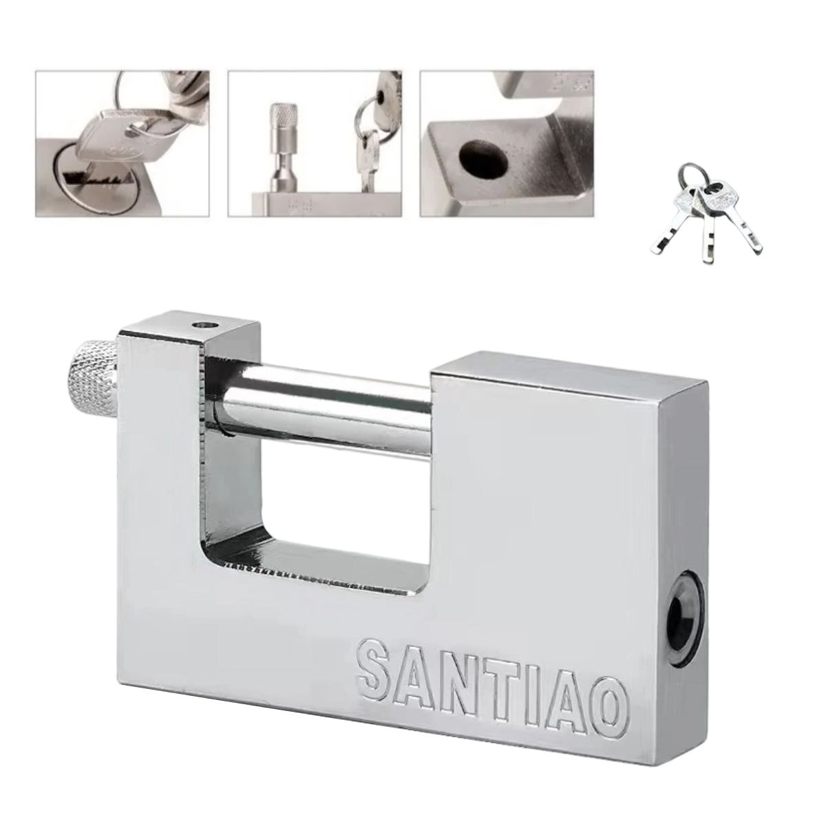 KINDA NICE - Candado Doméstico Antirrobo De 100 mm