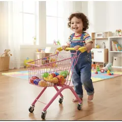 BLUE MOUNTAIN - Carrito de Compra Supermercado Para Niños