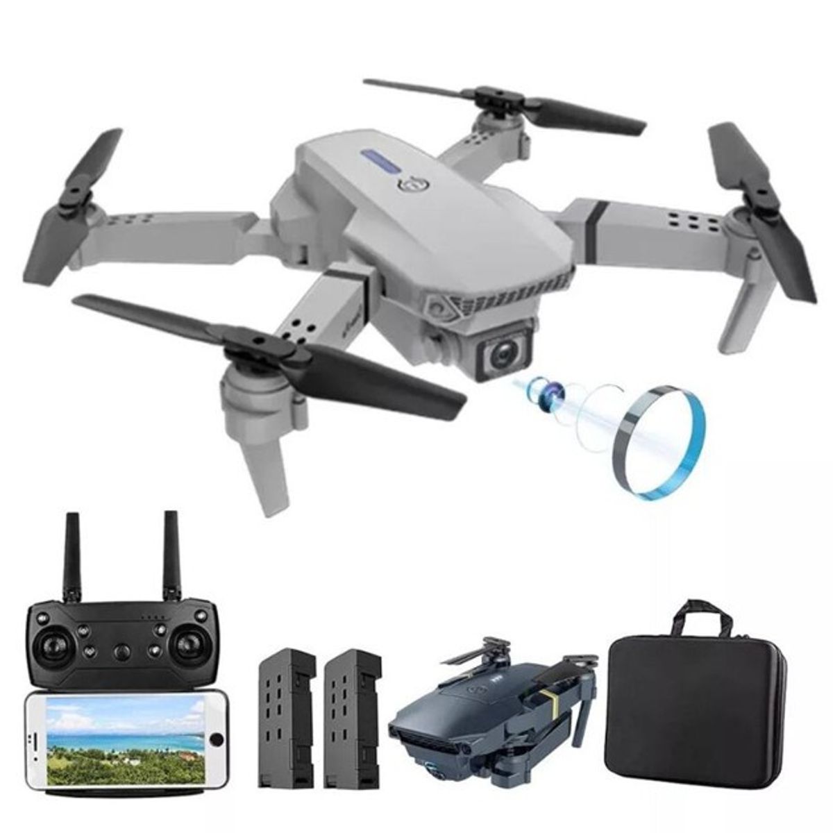 GENERICO - Dron  Infantil TXD E88 camara HD