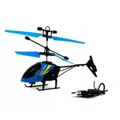 GENERICO - Helicóptero Moderno con Sensor de Movimiento y Luces LED