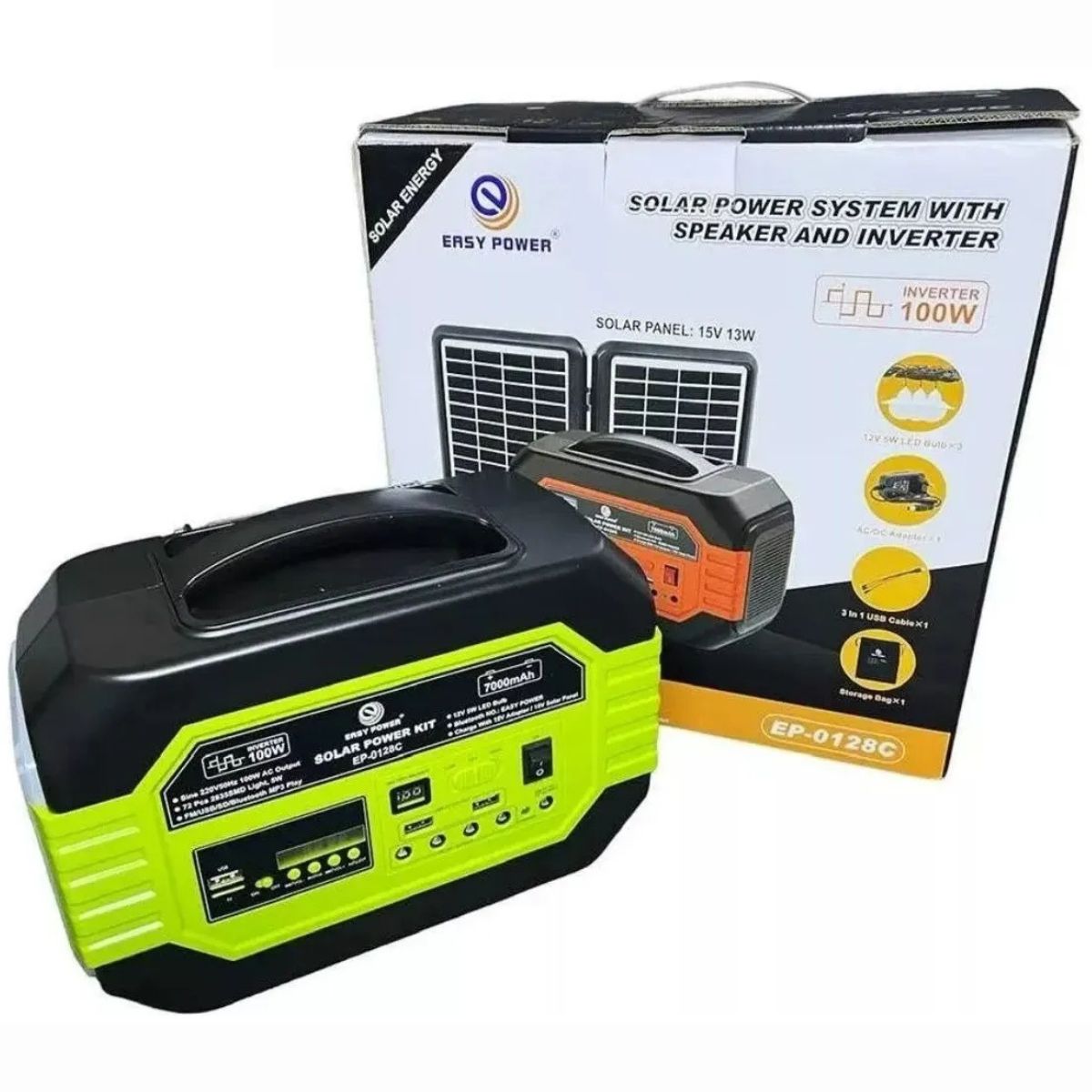 GENERICO - Estación de Energía Solar 7000 mAh