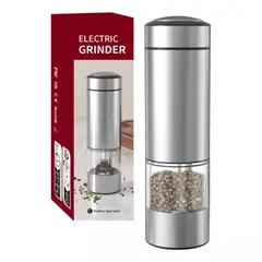 MOVI - Molinillo Eléctrico para Sal o Pimienta Ajustable y con Luz LED