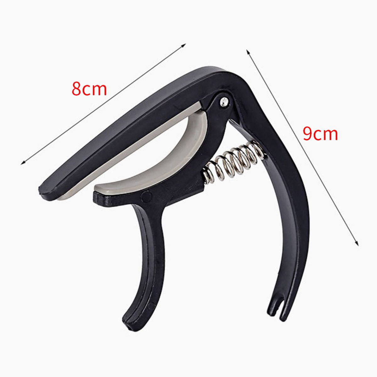 KINDA NICE - Clip De Cejilla De Guitarra 2 En 1 + 4u Púas De Guitarra