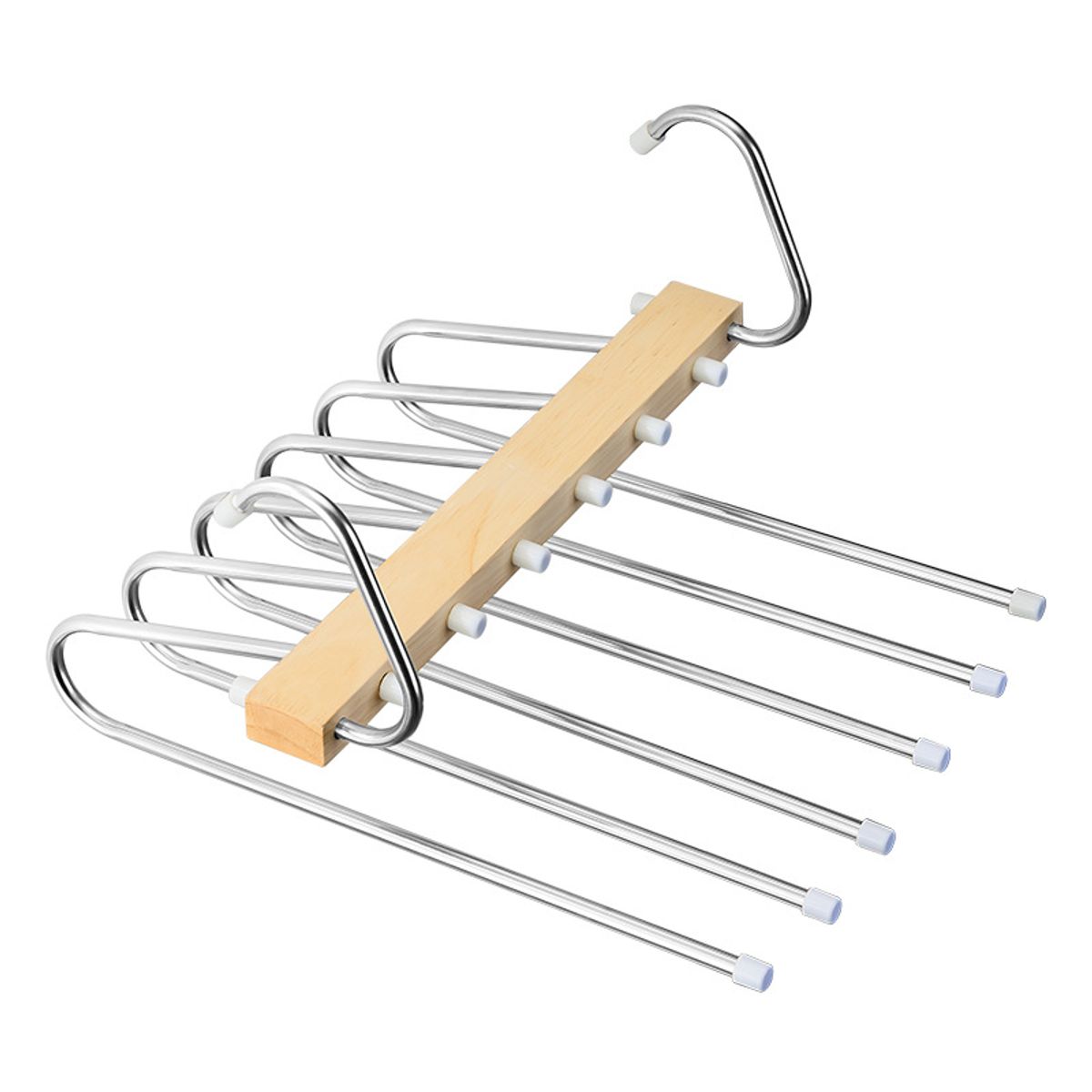 KINDA NICE - Percha Colgador De Almacenamiento Para Pantalones 6 Tubos