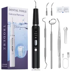 KINDA NICE - Raspador Dental Eléctrico Ultrasónico Para Comodidad Diaria