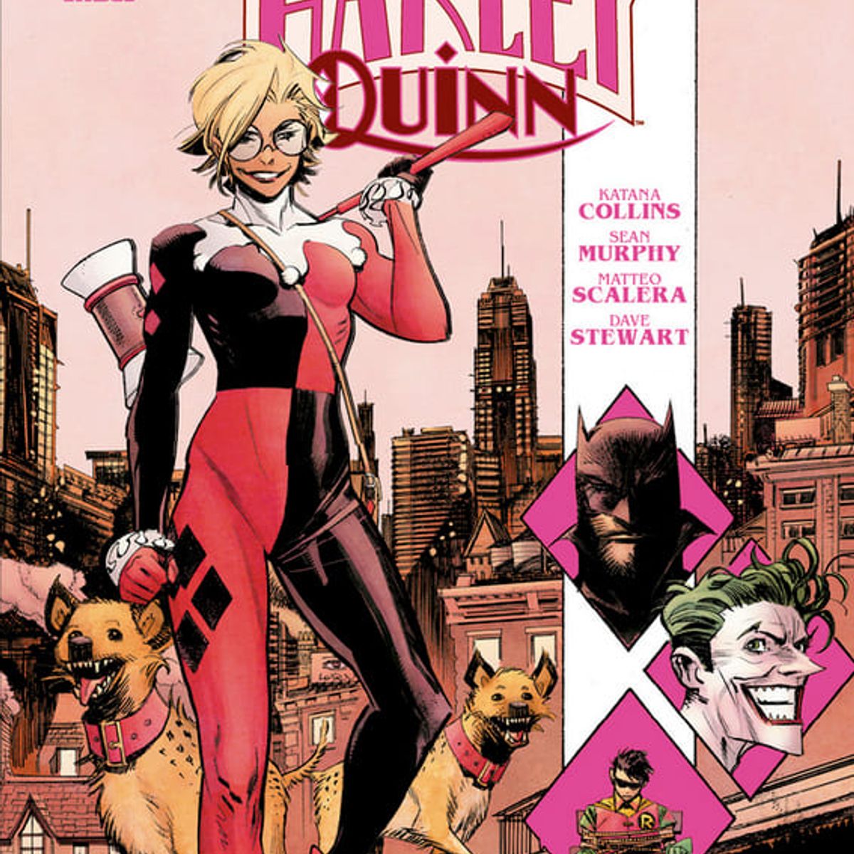OVNI PRESS - Comic Batman Caballero Blanco Presenta Harley Quinn Black Label Ovni Press