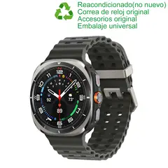 SAMSUNG - Galaxy Watch Ultra 2025 47mm LTE-Titanium Plata-Reacondicionado SemiNuevo