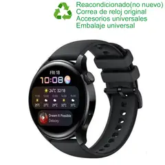 HUAWEI - Watch 3 Active Edition 2021 46mm LTE-Negro-Reacondicionado SemiNuevo