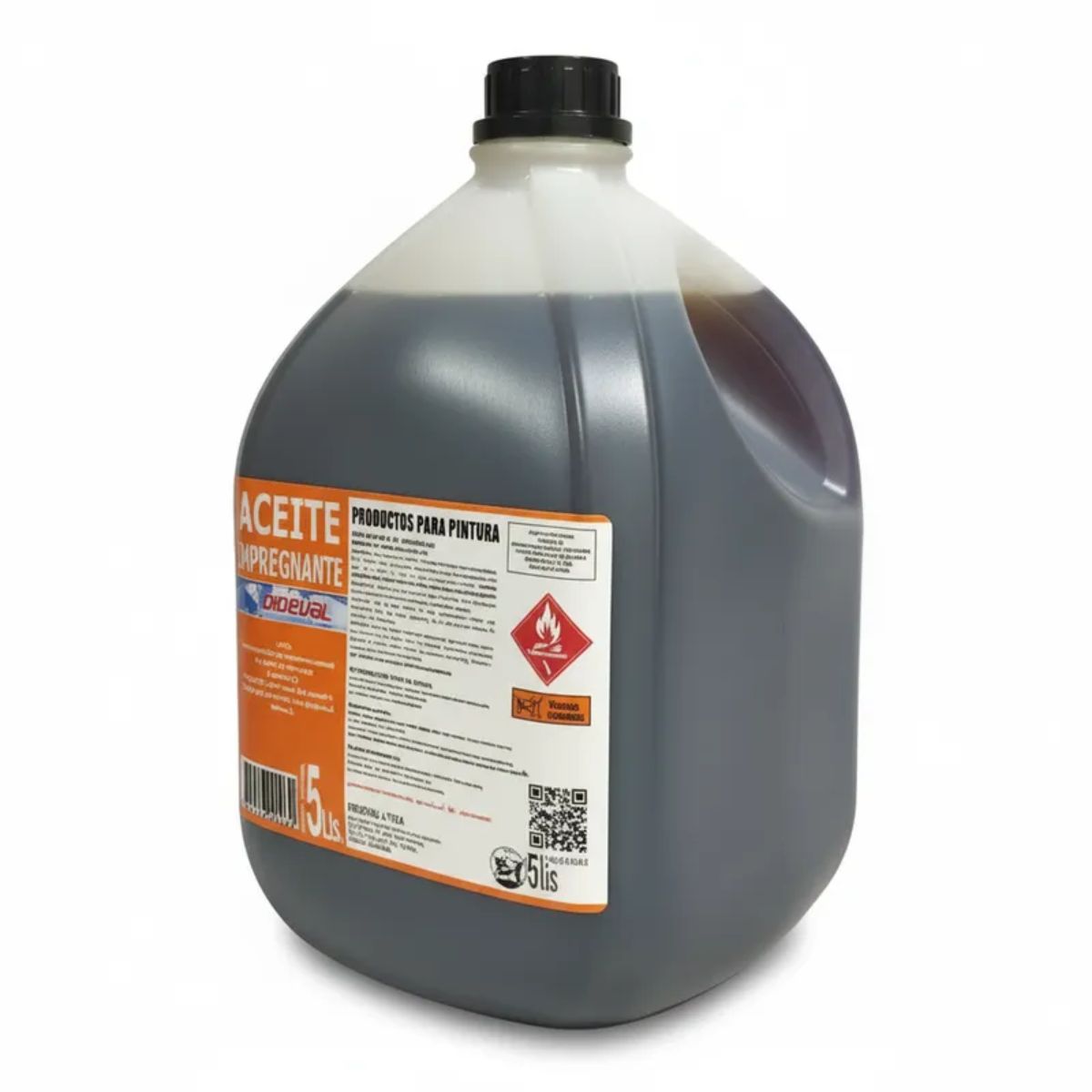 DIDEVAL - Aceite Impregnante Para Madera Bidón 5 Lts Dideval