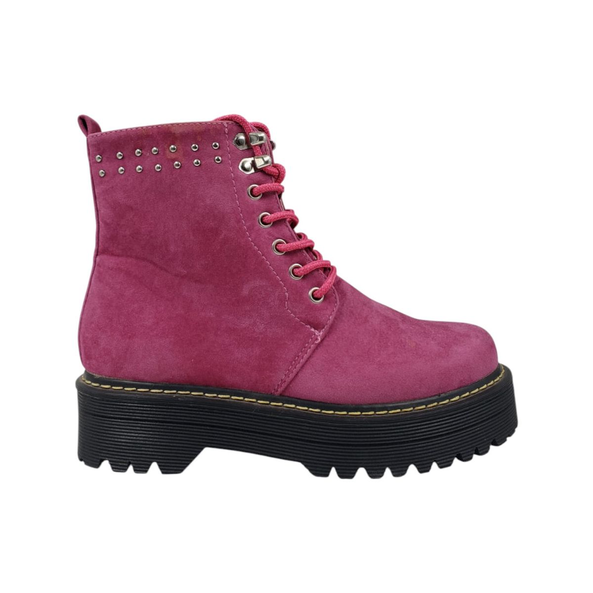 HERIEL - Botín Fucsia Plataforma Mujer