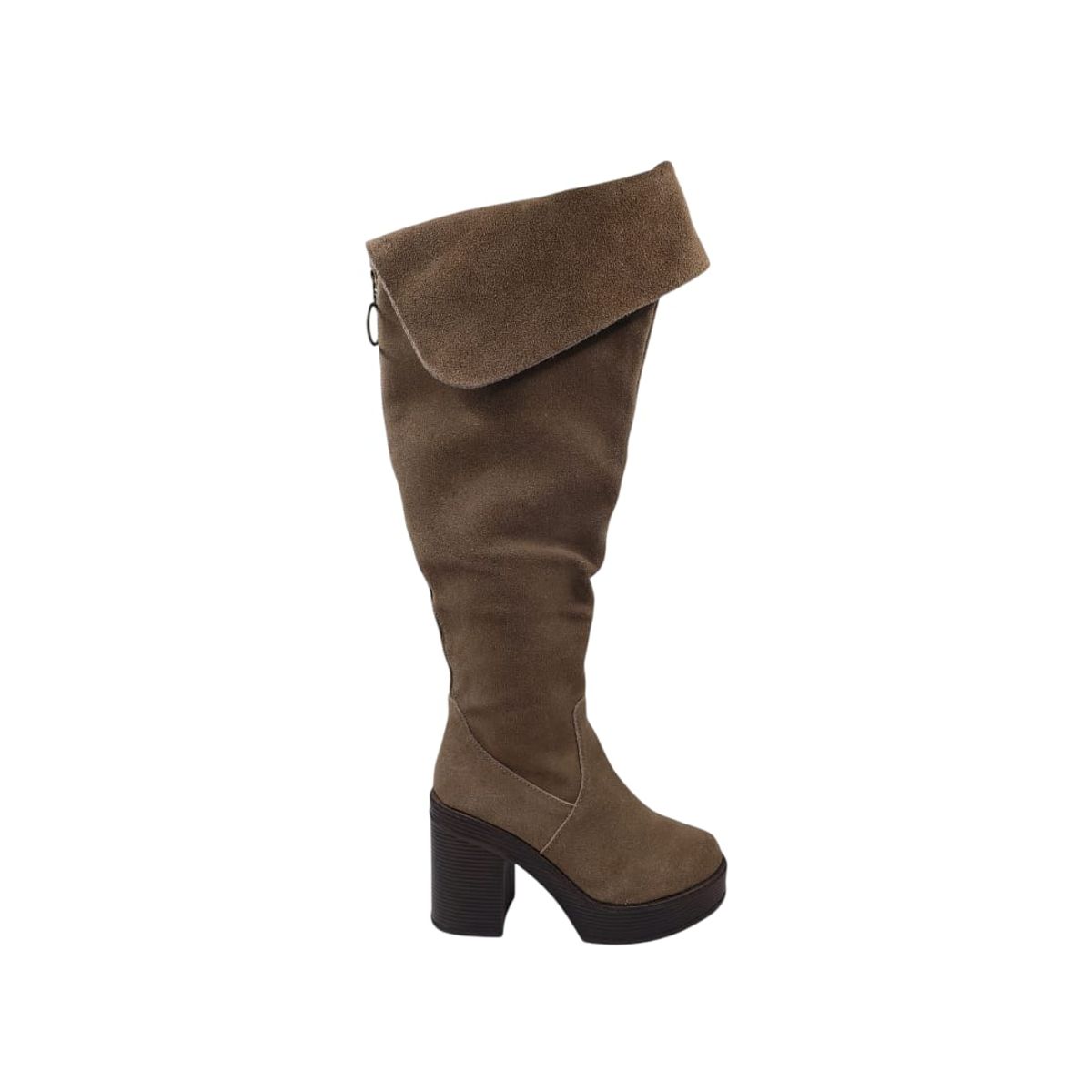 HERIEL - Bota Café Taco Mujer