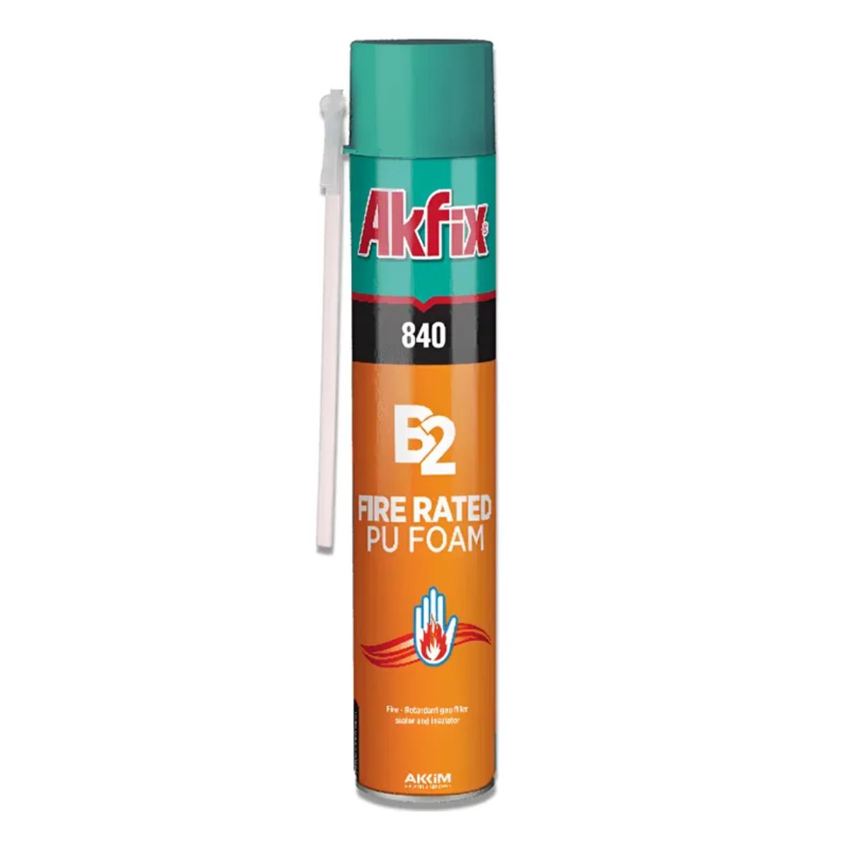 AKFIX - Espuma De Poliuretano 840 Resistente Al Fuego B2 750ml AKFIX