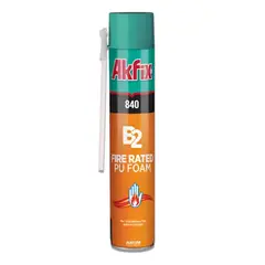 AKFIX - Espuma De Poliuretano 840 Resistente Al Fuego B2 750ml