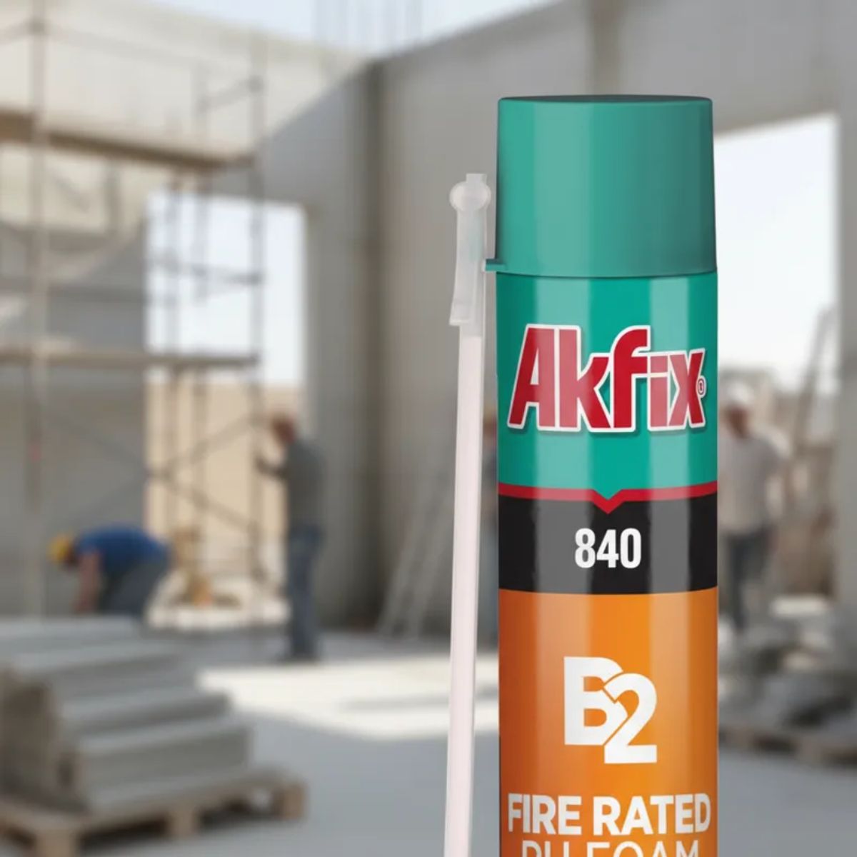 AKFIX - Espuma De Poliuretano 840 Resistente Al Fuego B2 750ml AKFIX