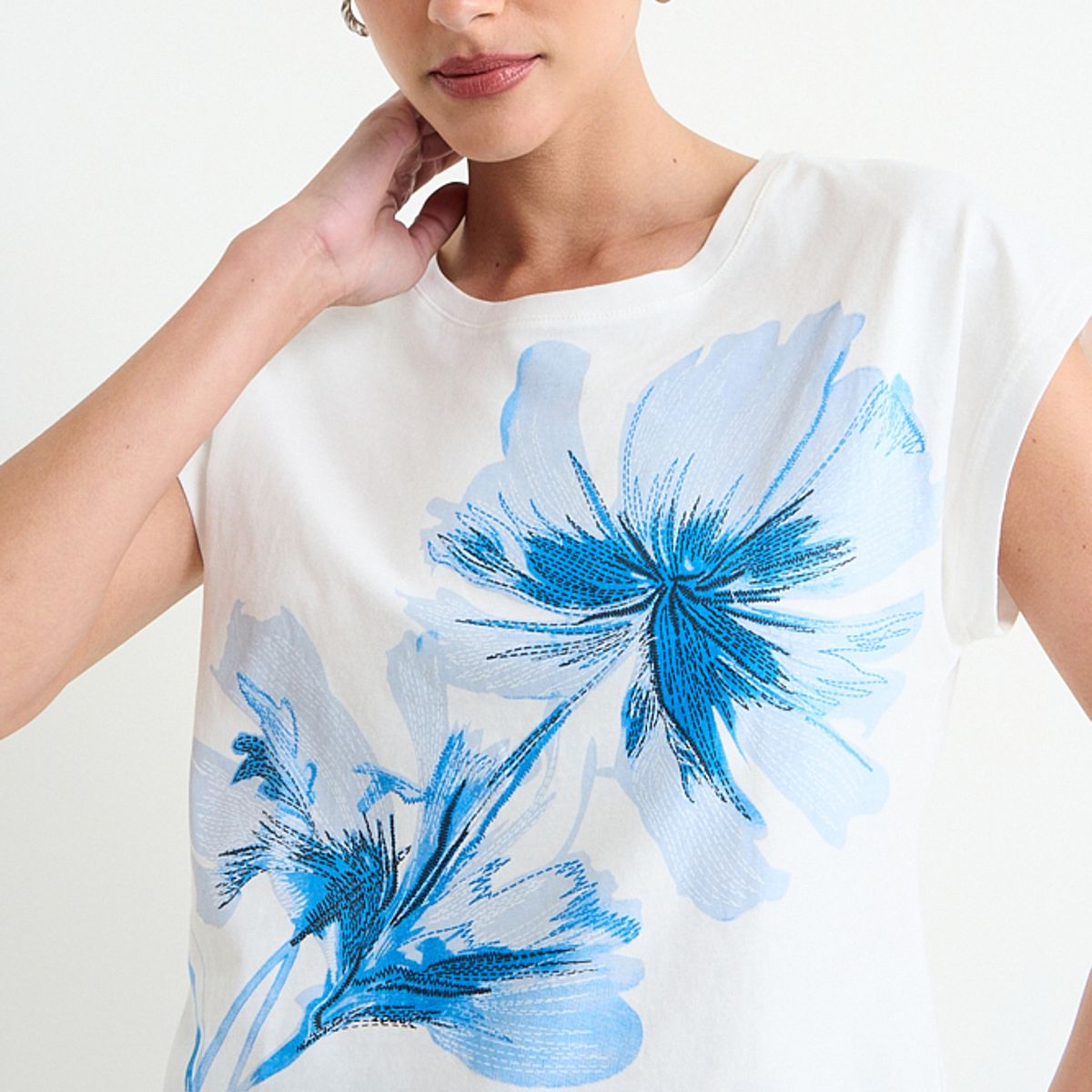 ASH - Polera Fantasia Mujer Crudo Ash