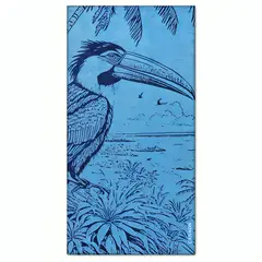 CANNON - Toalla de Playa 320gr 75×150 cm Velour Celsia