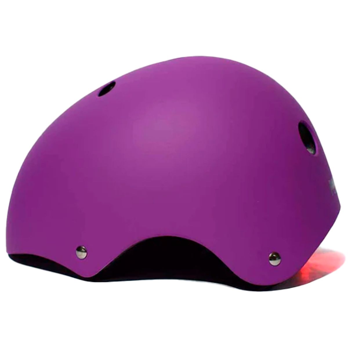 POWERBIKE - Casco Urbano con Luz Purpura Talla S