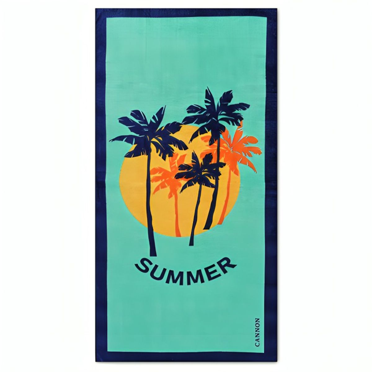 CANNON - Toalla de Playa 320gr 75×150 cm Velour  Savora  Cannon