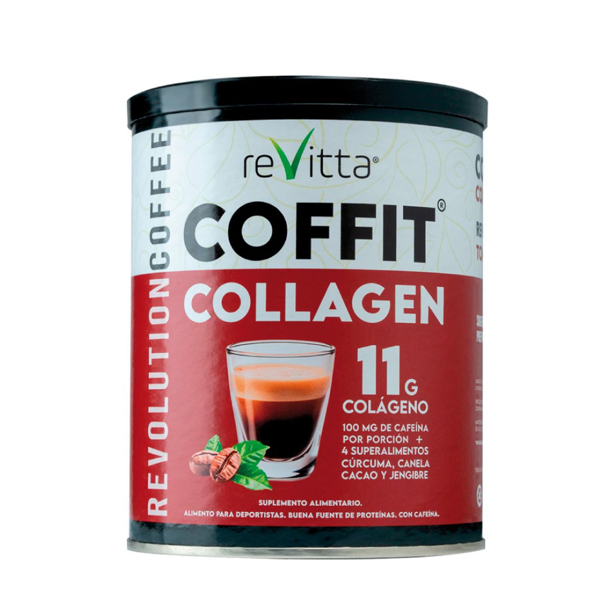 REVITTA WELLNESS - Café + Colágeno Coffit Collagen 300 Grs.