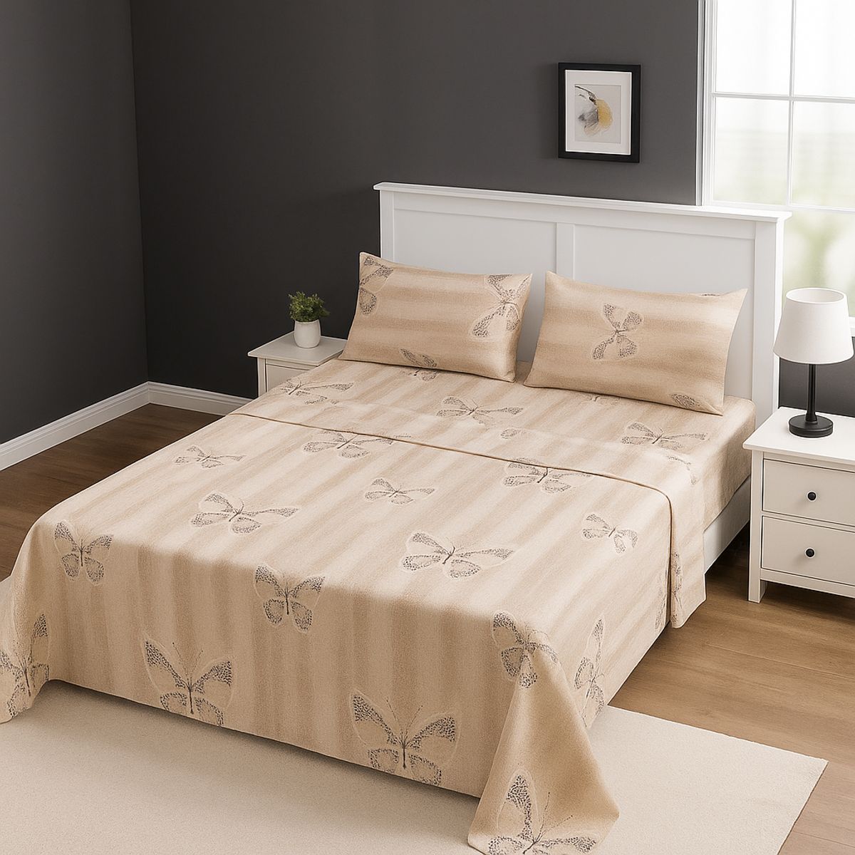 ARMONIA - edición 774 sábanas KING 2½ P 144 hilos clásicas