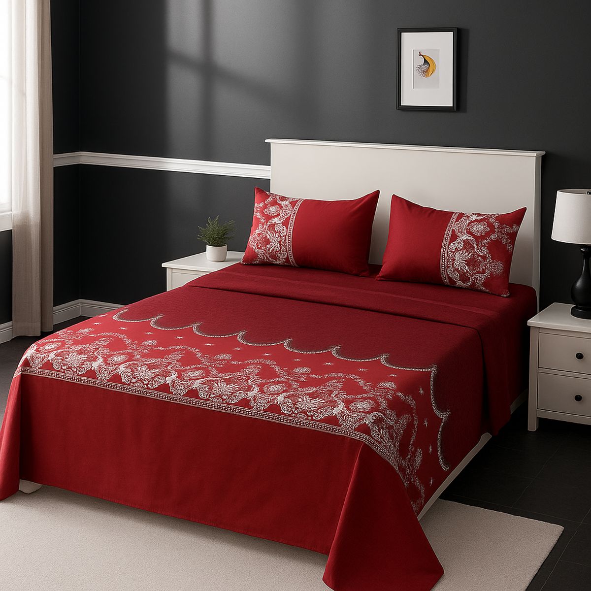 ARMONIA - edición 773 sábanas clásicas 144 hilos KING 2½ P