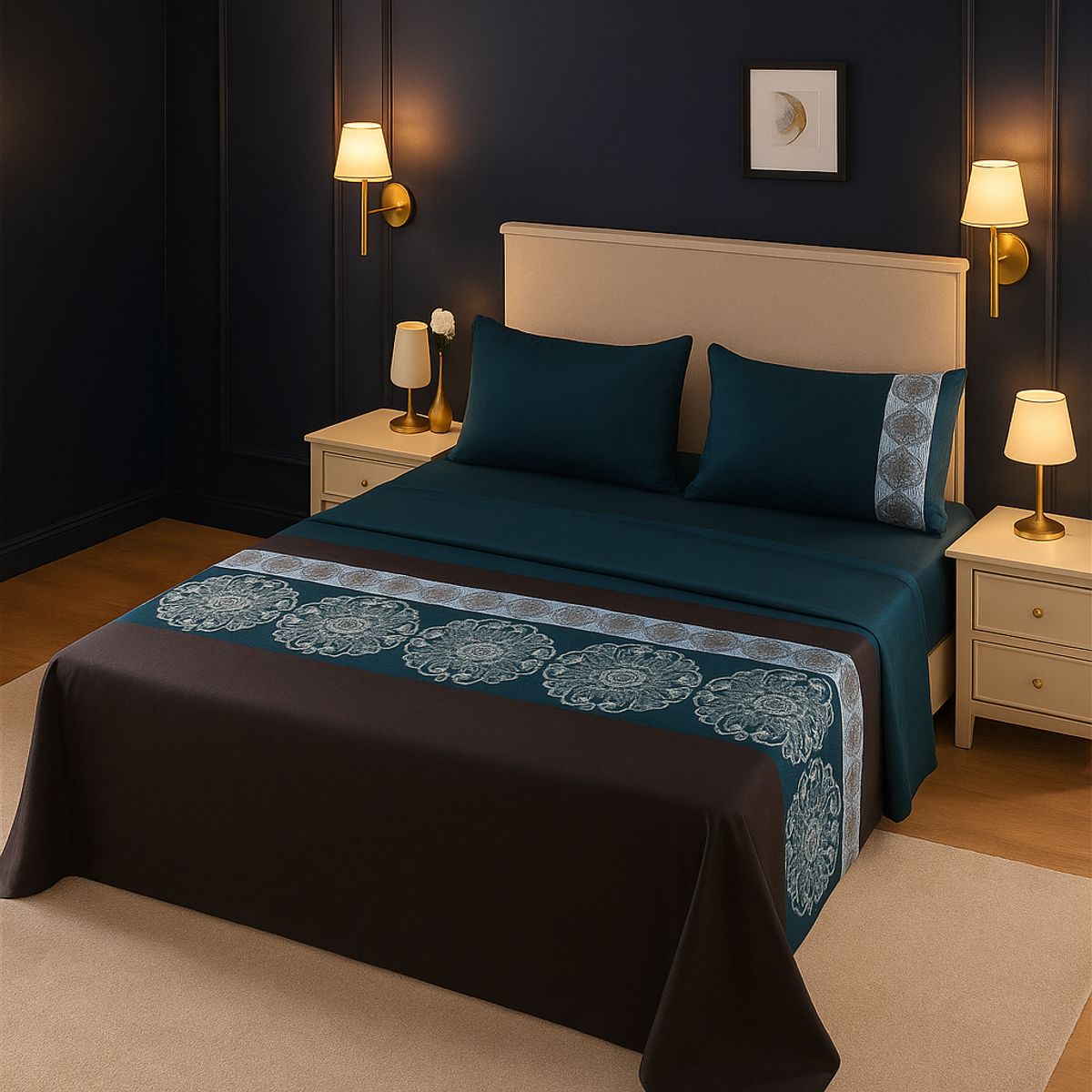 ARMONIA - formato 772 sábanas clásicas 144 hilos KING 2½ P