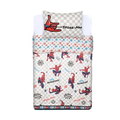 Imagen 2 del producto Plumón reversible Nuevos Spiderman Letras aptp para 1pl y 1.5 pl