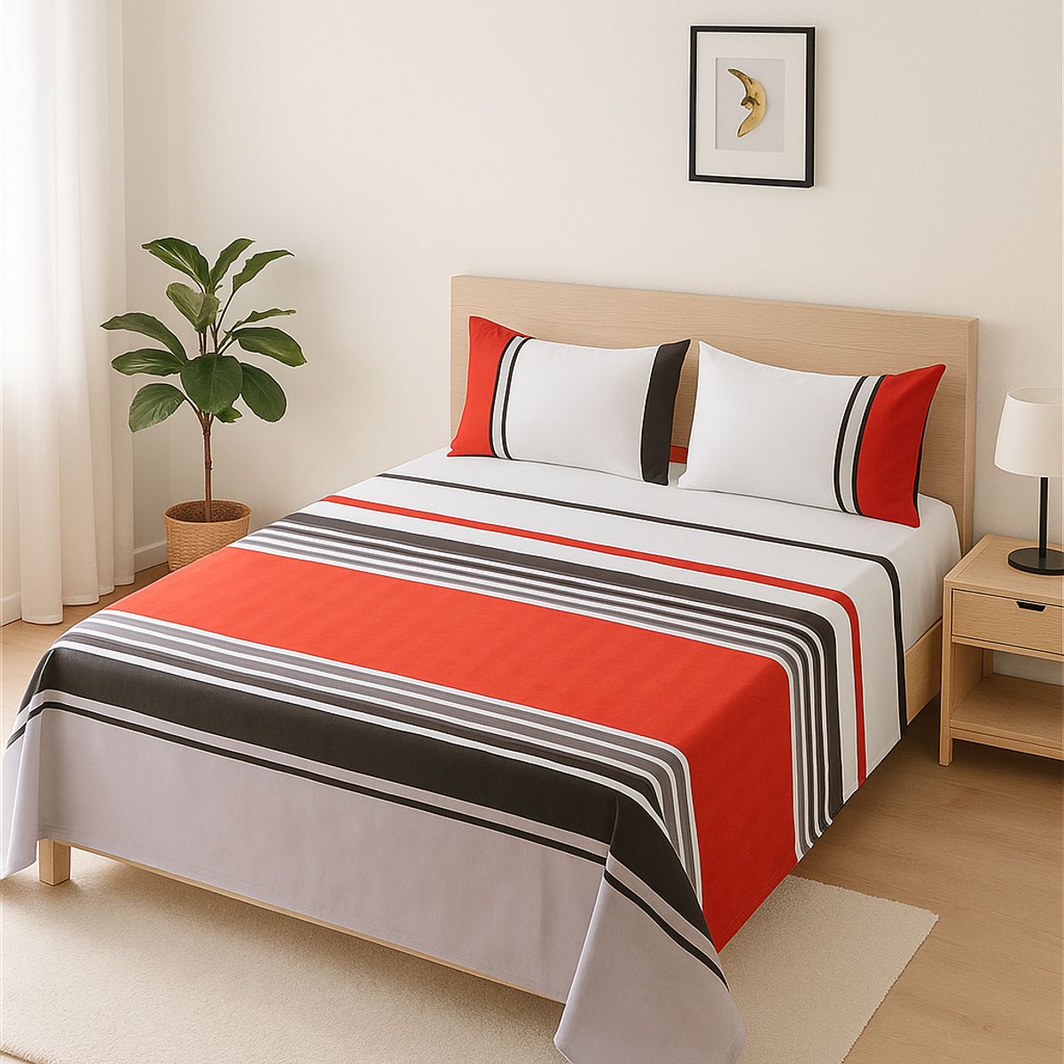 ARMONIA - estilo 767 sábanas KING 2½ P 144 hilos clásicas