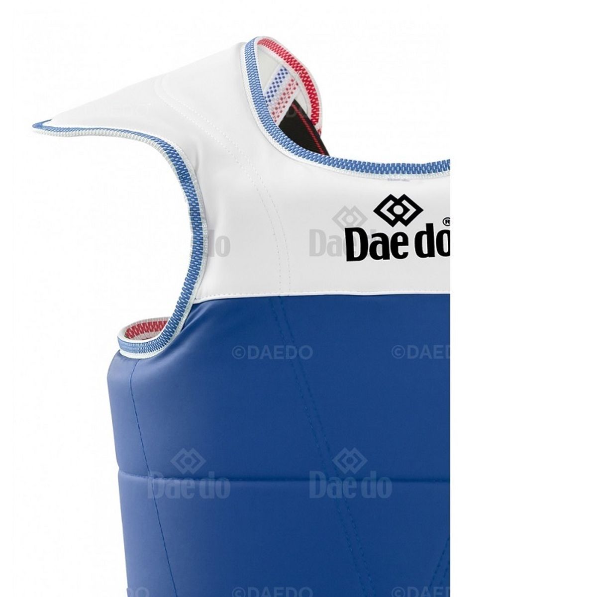 DAEDO - PECHERA TAEKWONDO DAEDO WT OFICIAL REVERSIBLE ROJO/AZUL