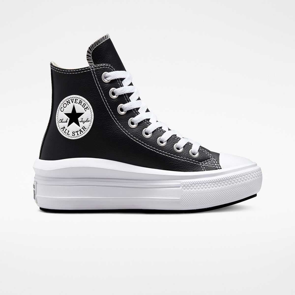 CONVERSE - Zapatilla Converse Chuck Taylor All Star Move Mujer Negro
