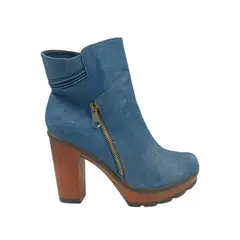 HERIEL - Botín Azul Taco Mujer