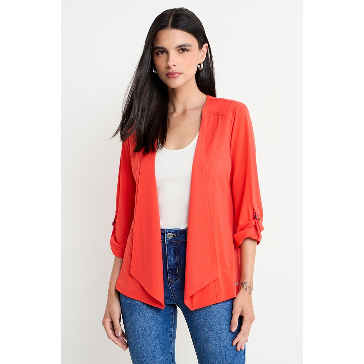 ASH - Tapado Liso Mujer Rojo Ash