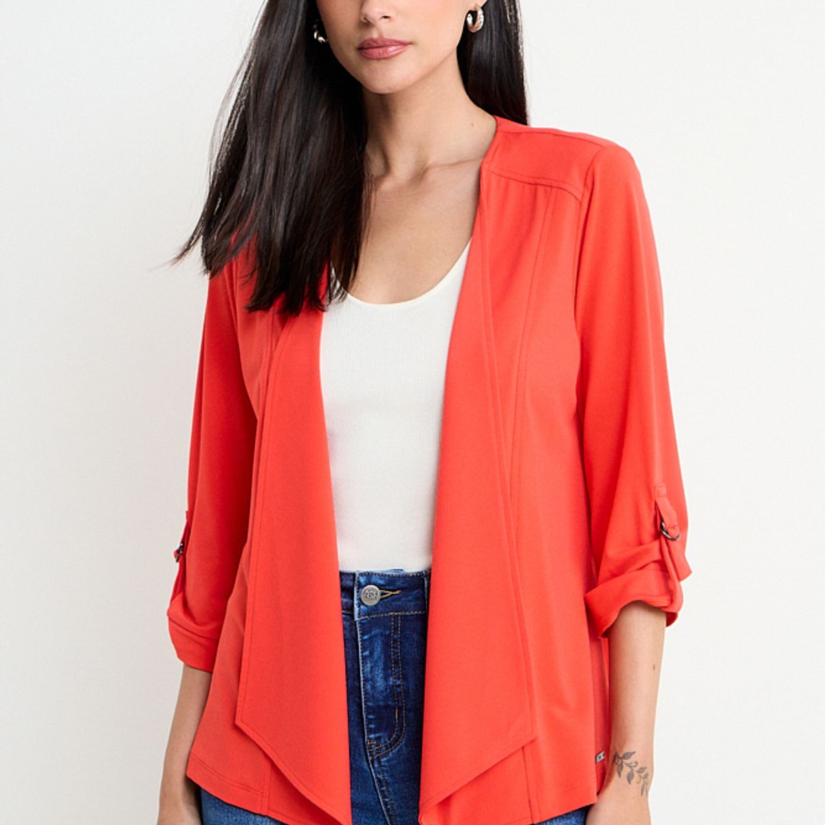 ASH - Tapado Liso Mujer Rojo Ash