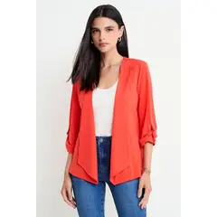 ASH - Tapado Liso Mujer Rojo