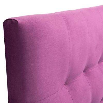 Imagen 2 del producto Respaldo King Felpa Morado Cp Alice